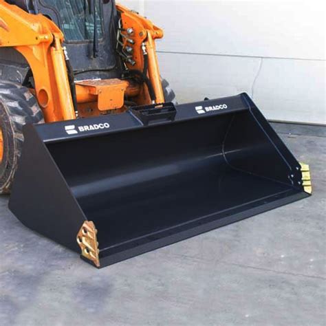 bradco skid steer buckets|high volume skid steer bucket.